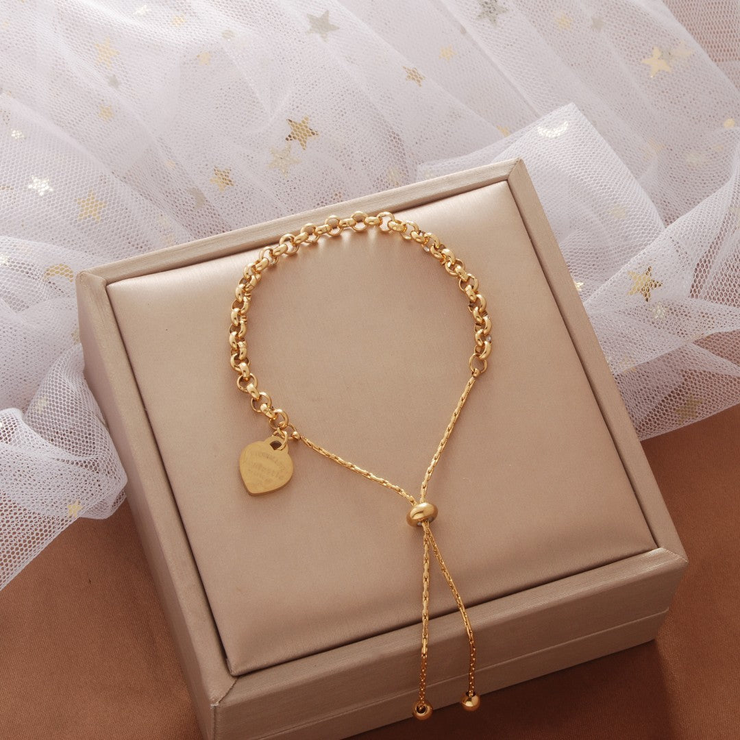 Wholesale Butterfly Titanium Steel Bracelet